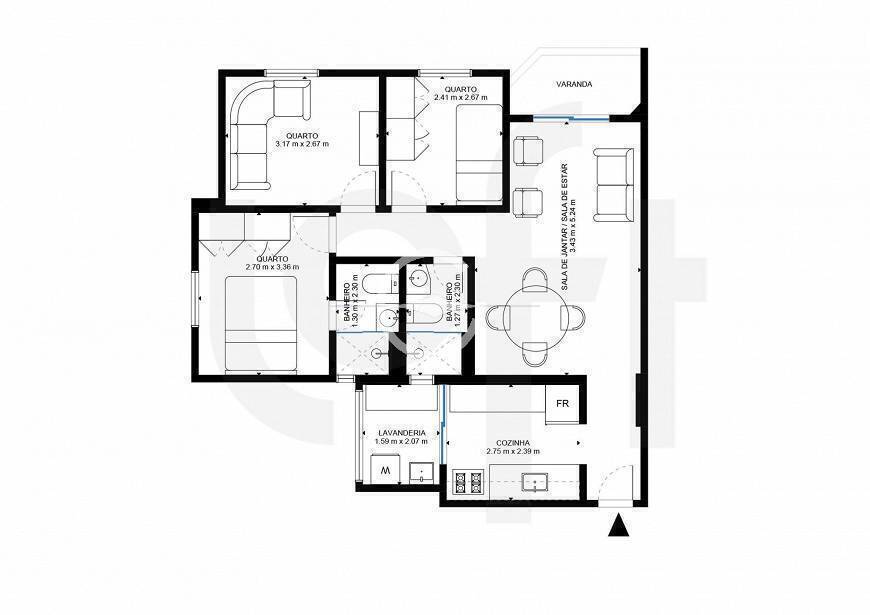 Apartamento à venda com 3 quartos, 72m² - Foto 19