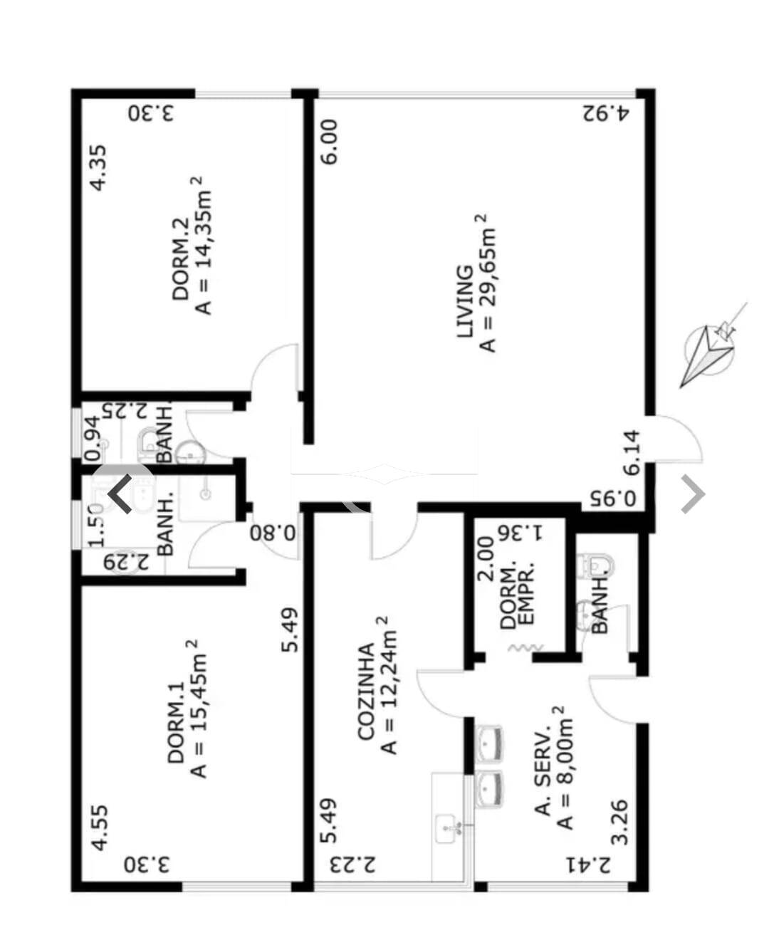 Apartamento à venda com 2 quartos, 105m² - Foto 21